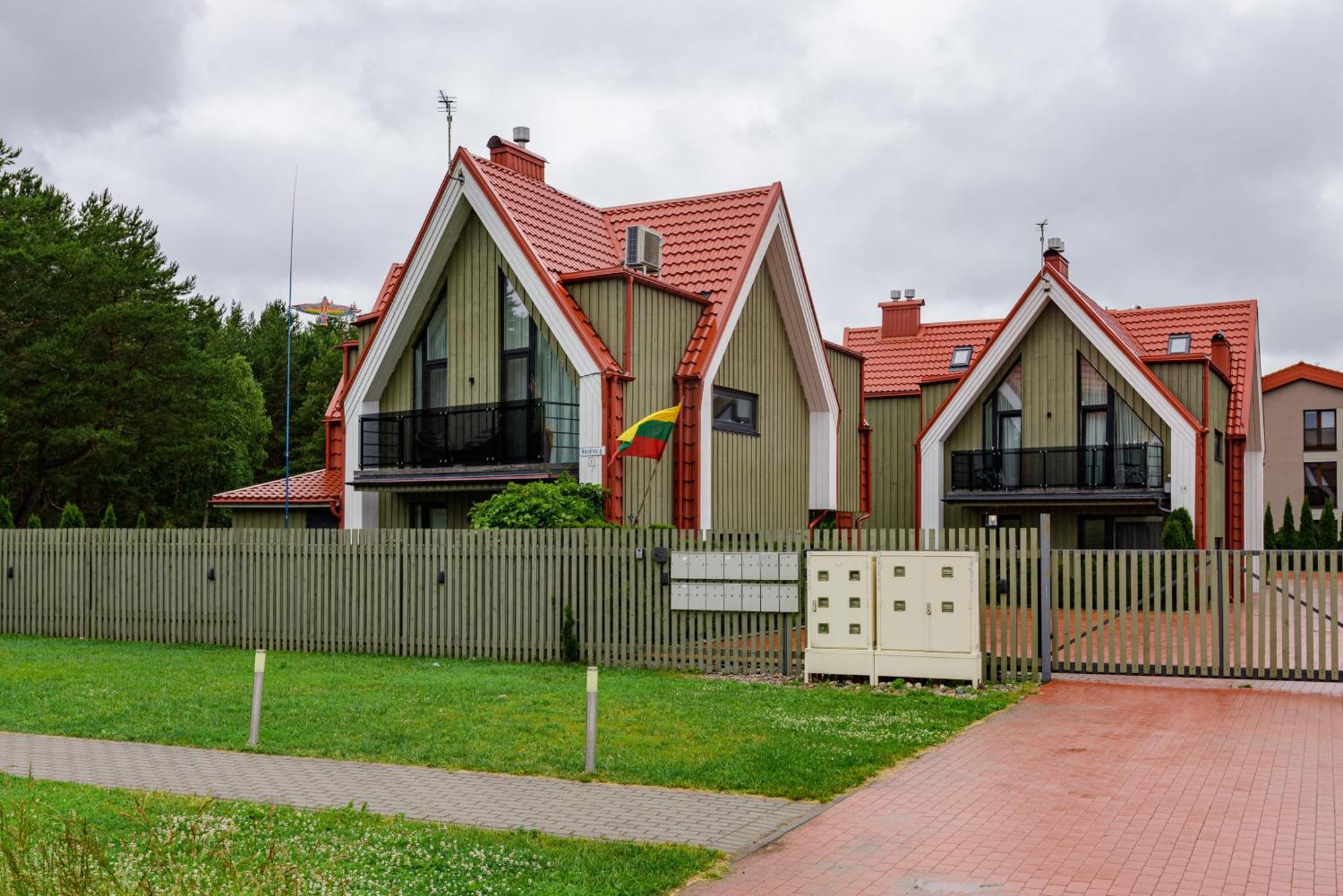 Zalia Kopa Apartamentai Salia Juros Palanga Eksteriør bilde