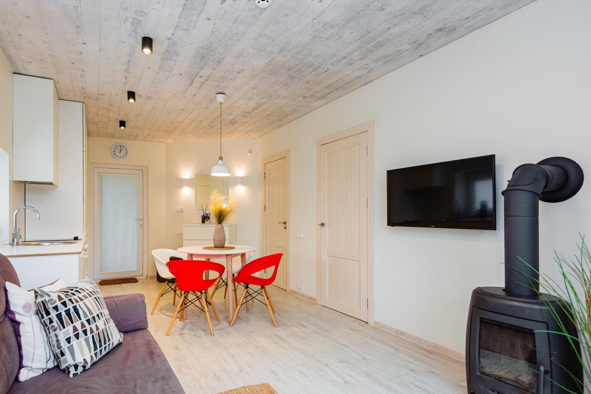 Zalia Kopa Apartamentai Salia Juros Palanga Eksteriør bilde