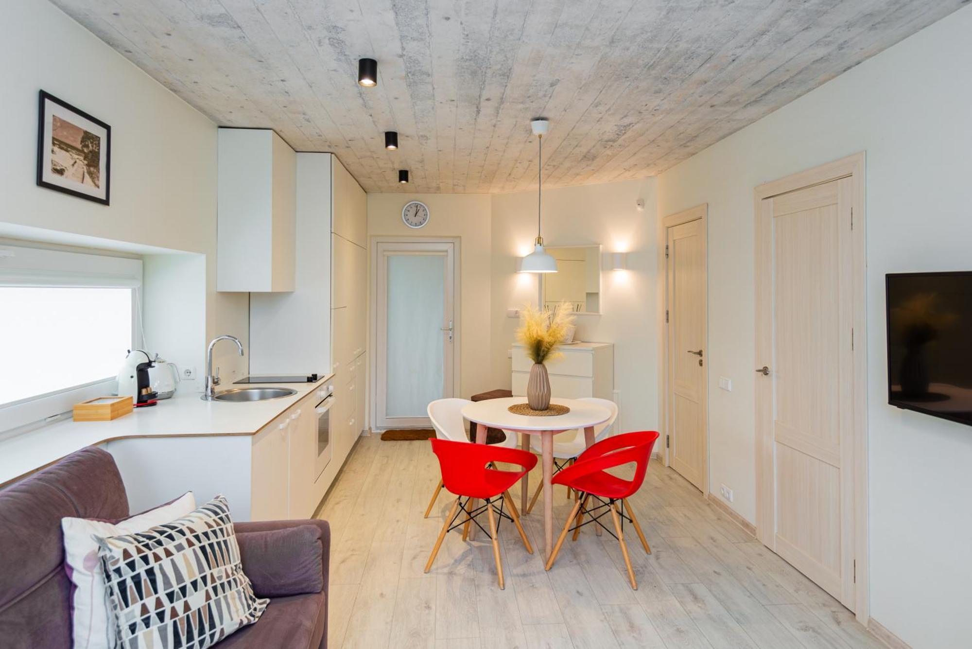 Zalia Kopa Apartamentai Salia Juros Palanga Eksteriør bilde
